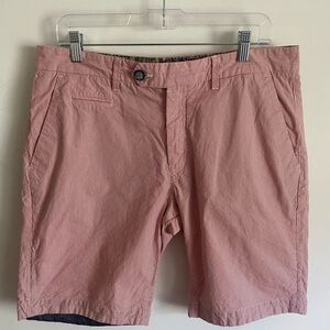 Ted Baker  Nantucket Red Striped Shorts Size 34 Preppy Frat‎ Boy